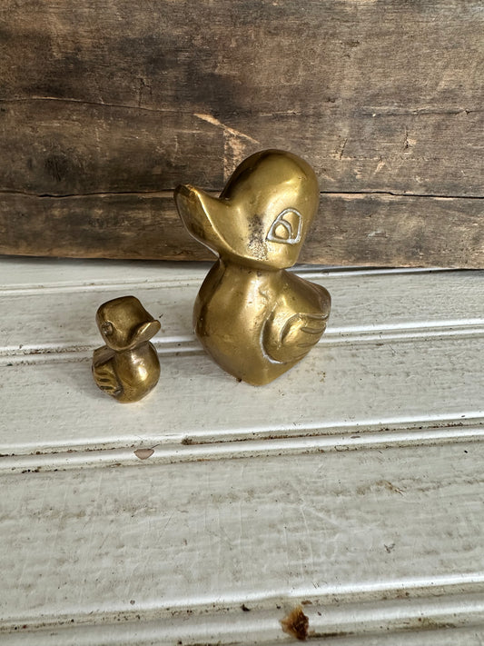 Solid Brass Ducks