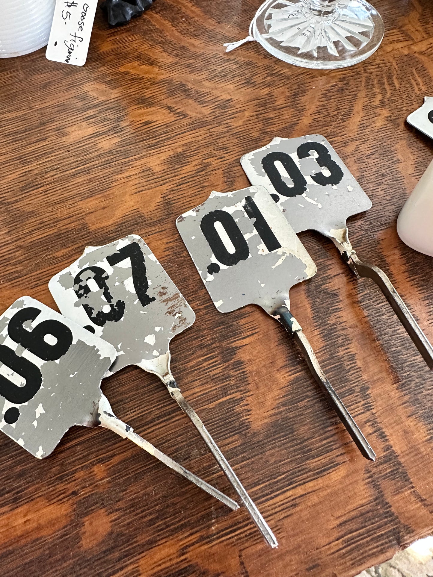 Metal Cash Register Flag Tabs