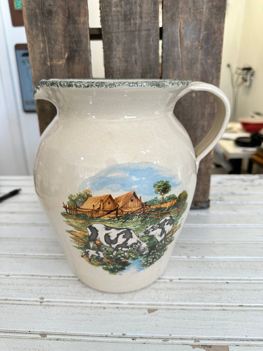 Casey Pottery pitcher -Marshall, Texas-local pickup only