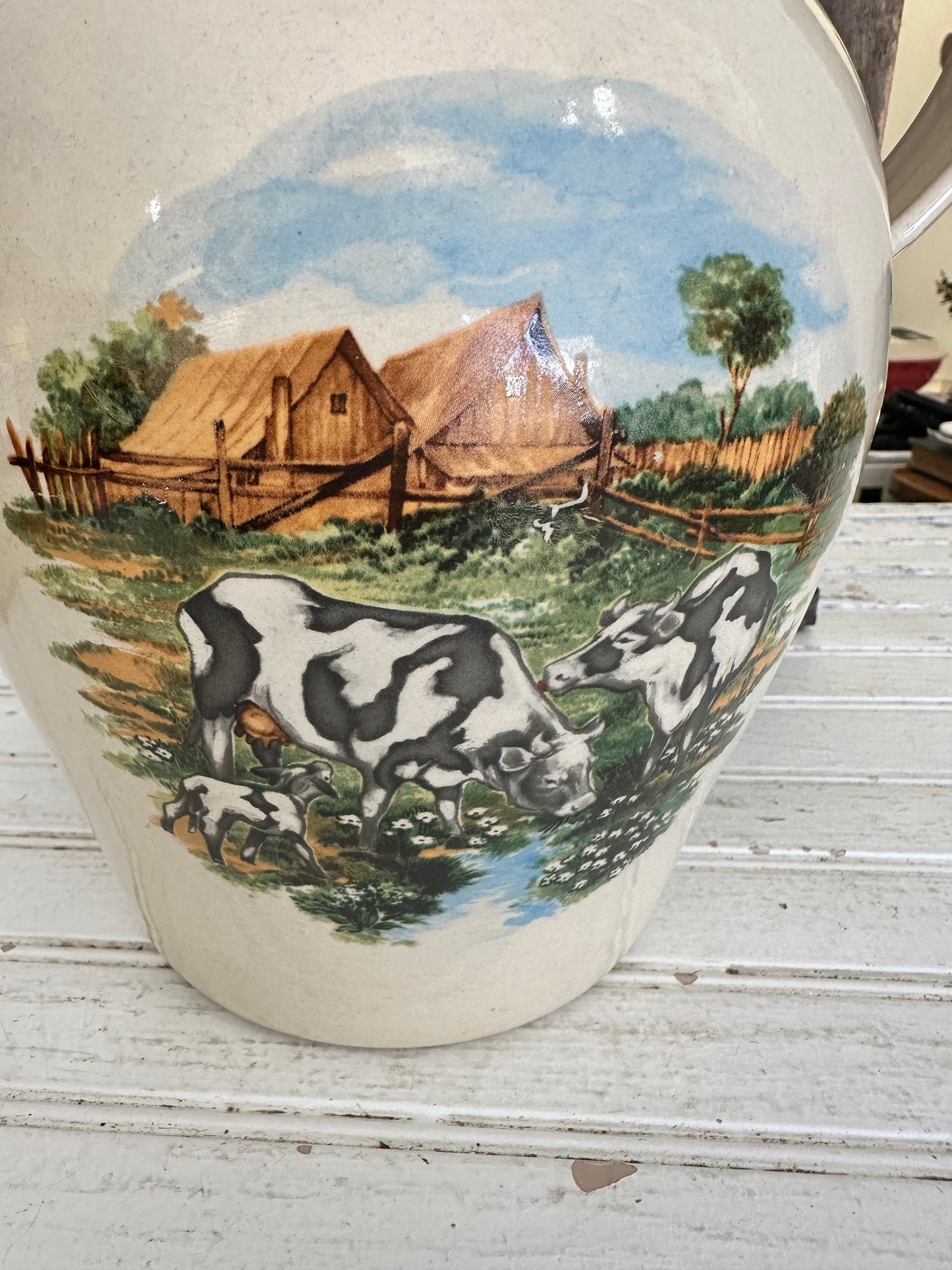 Casey Pottery pitcher -Marshall, Texas-local pickup only