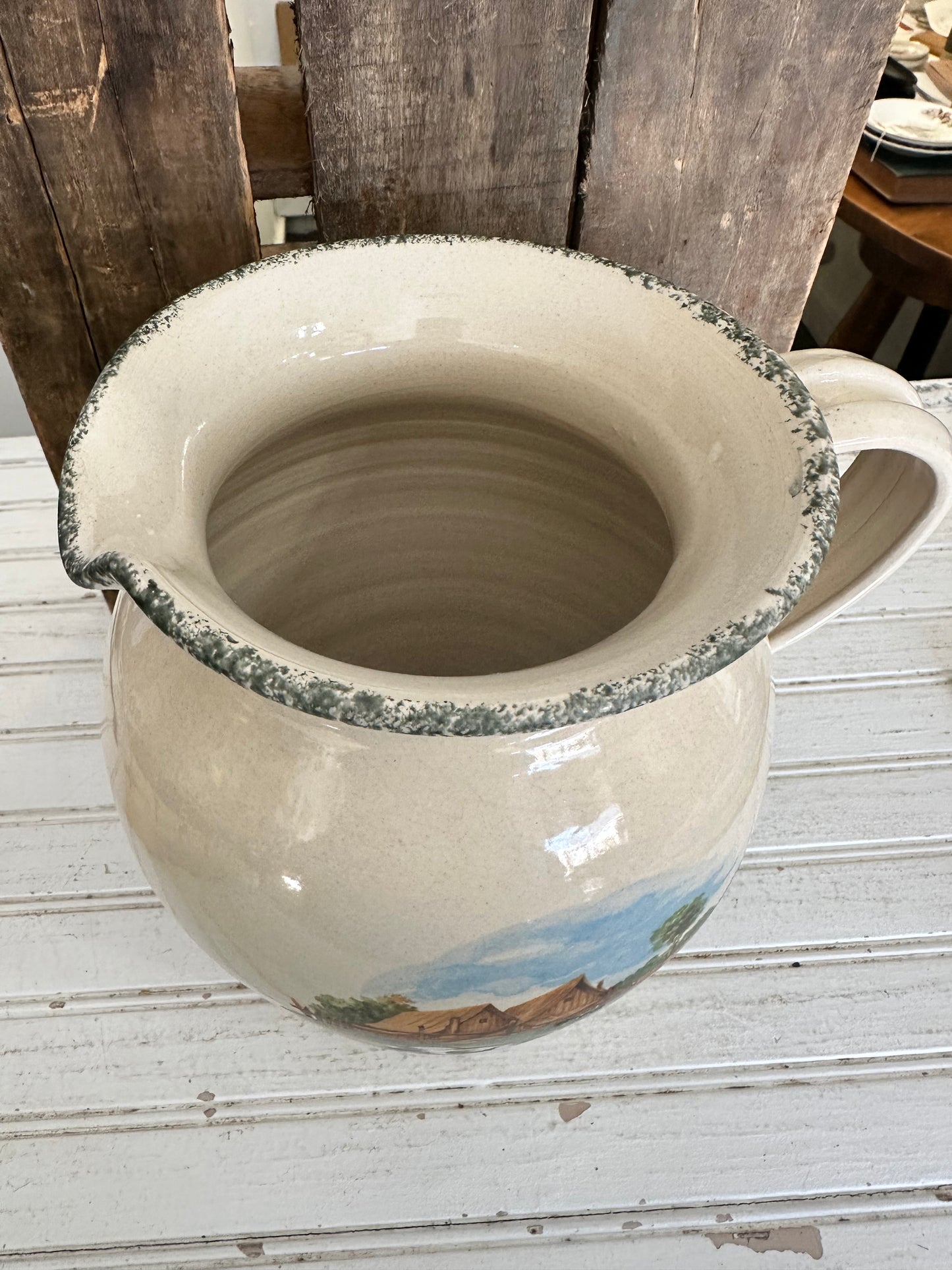 Casey Pottery pitcher -Marshall, Texas-local pickup only