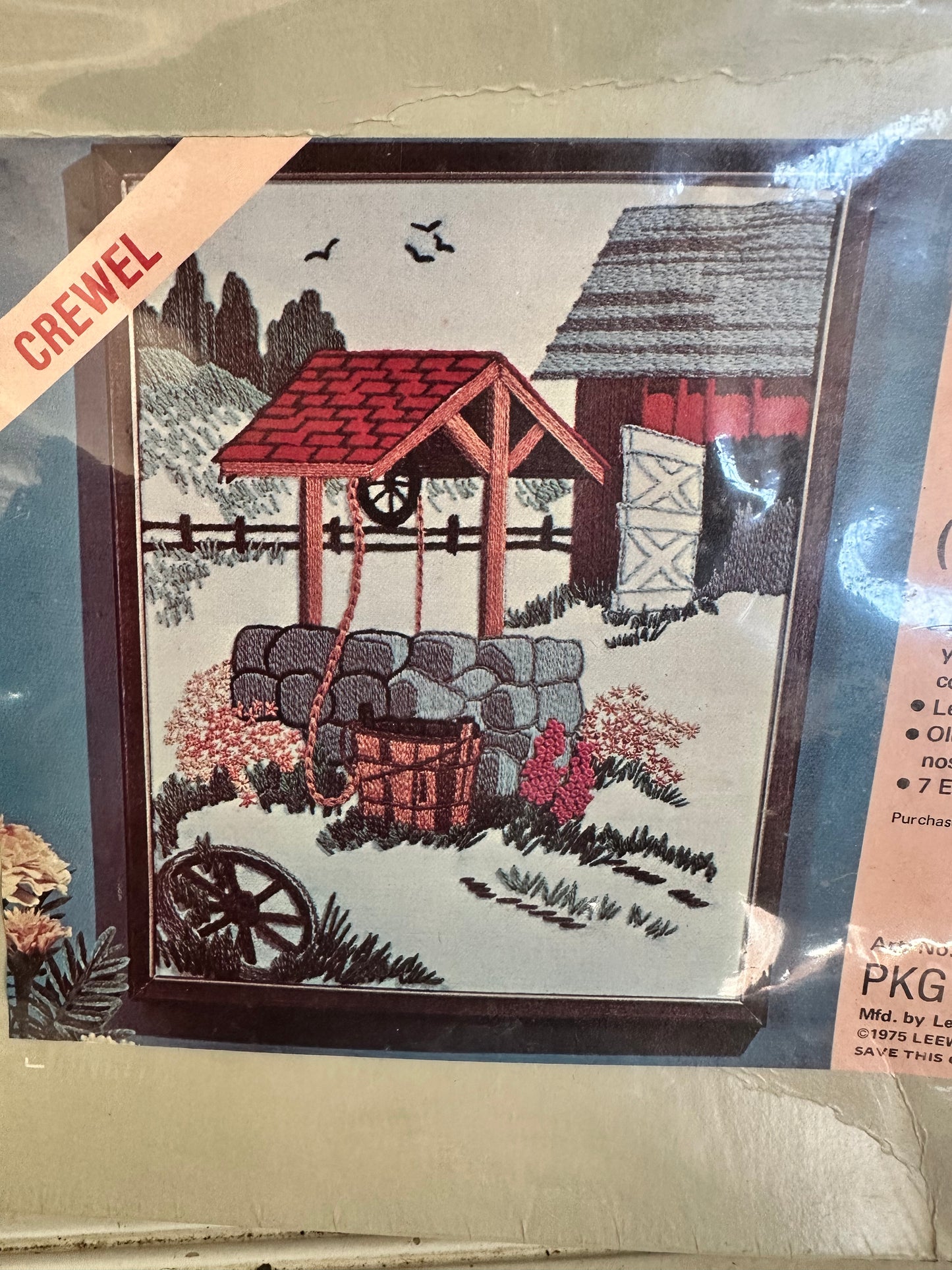 Crewel Kit- wishing well