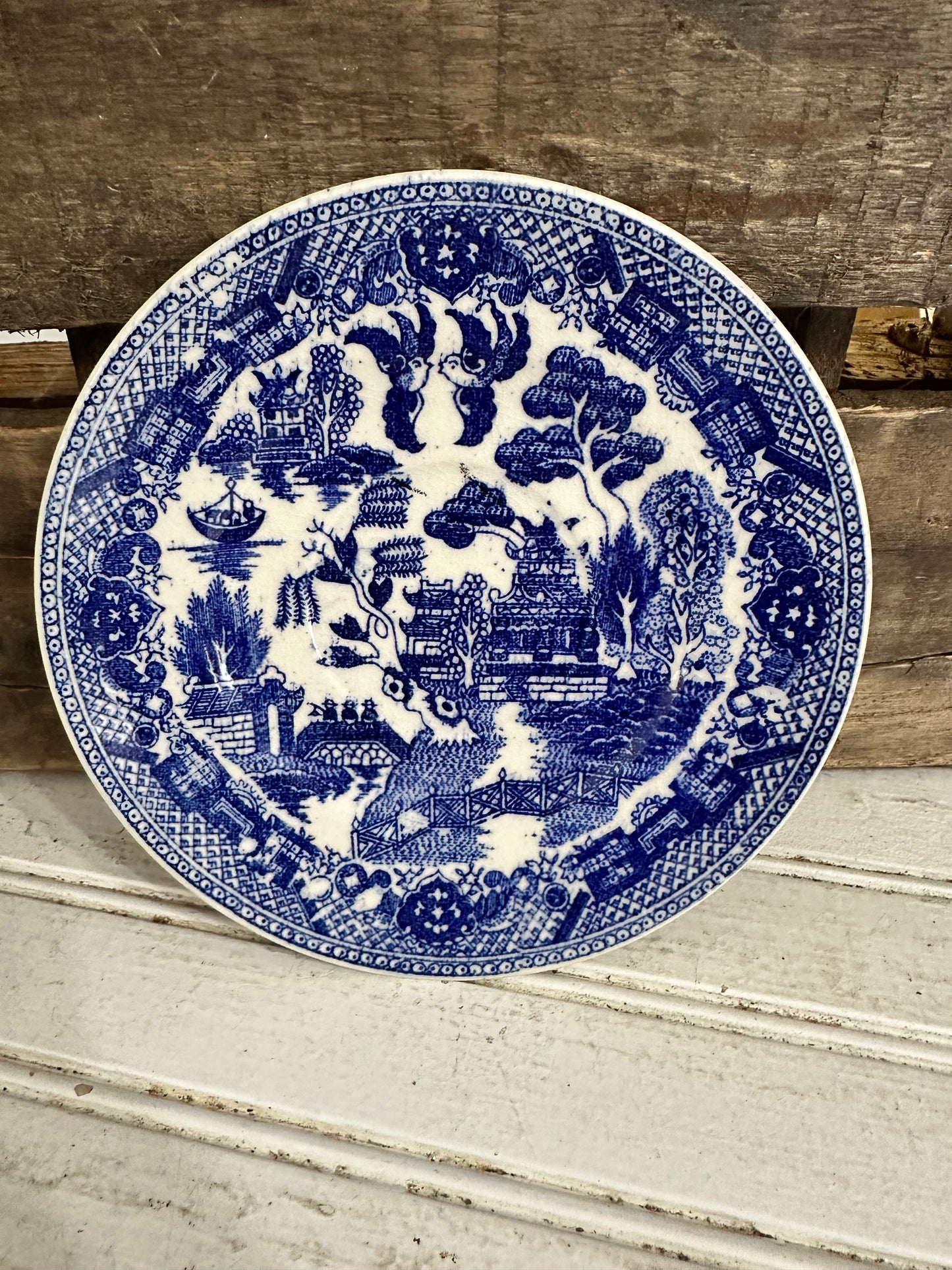Blue Willow saucer