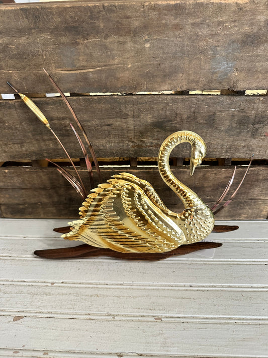 Swan wall art