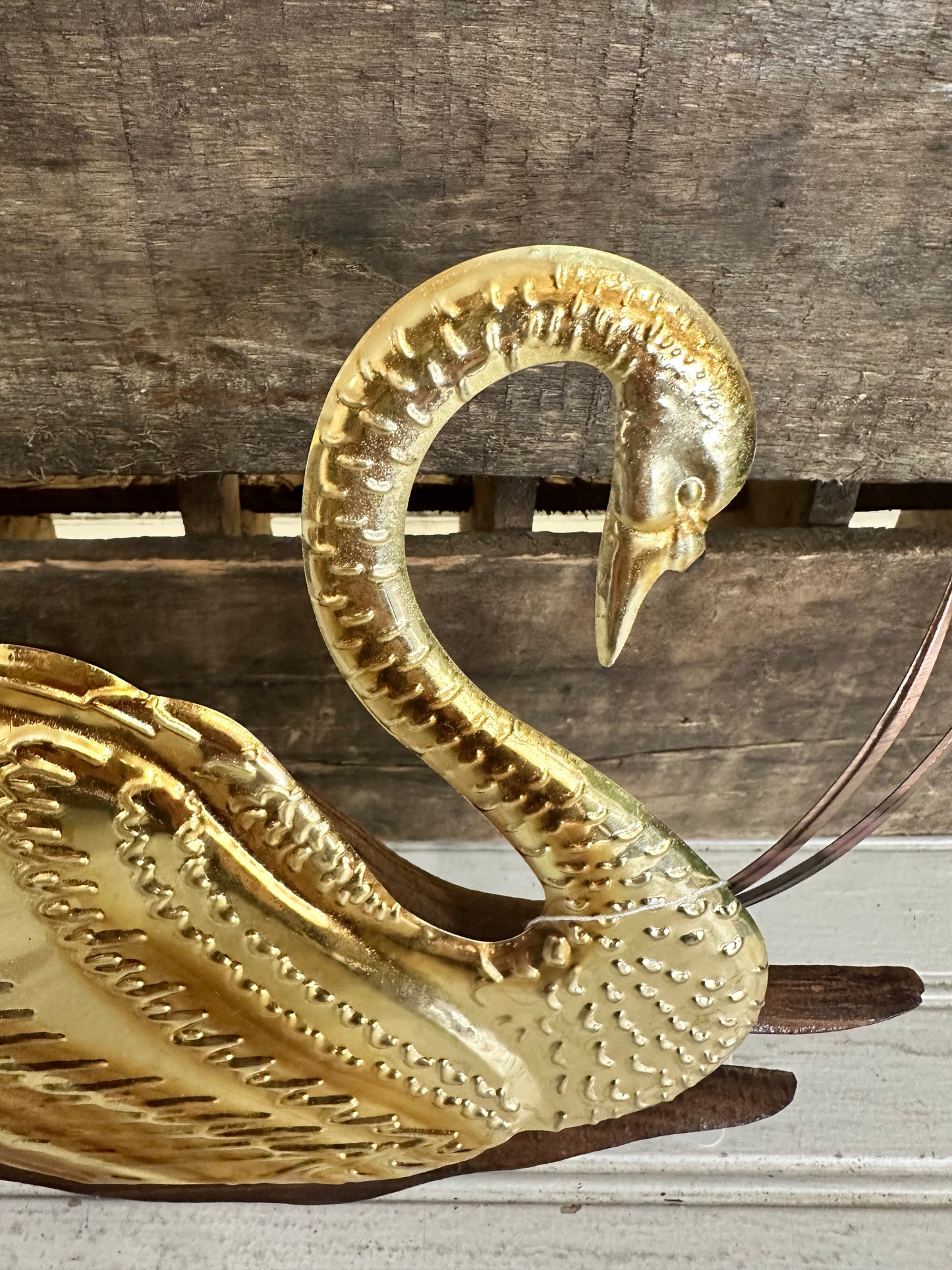 Swan wall art