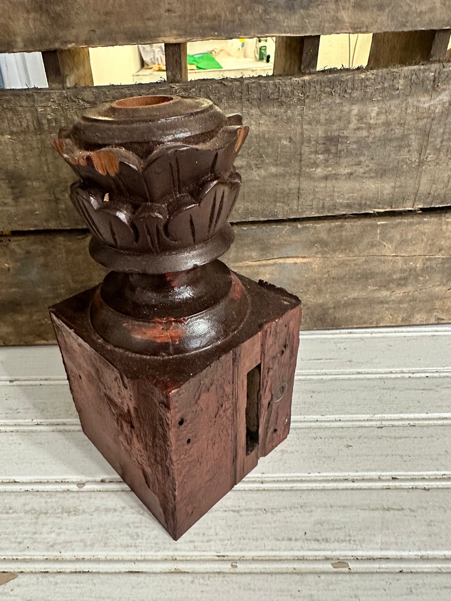 Bed Post Candle holder