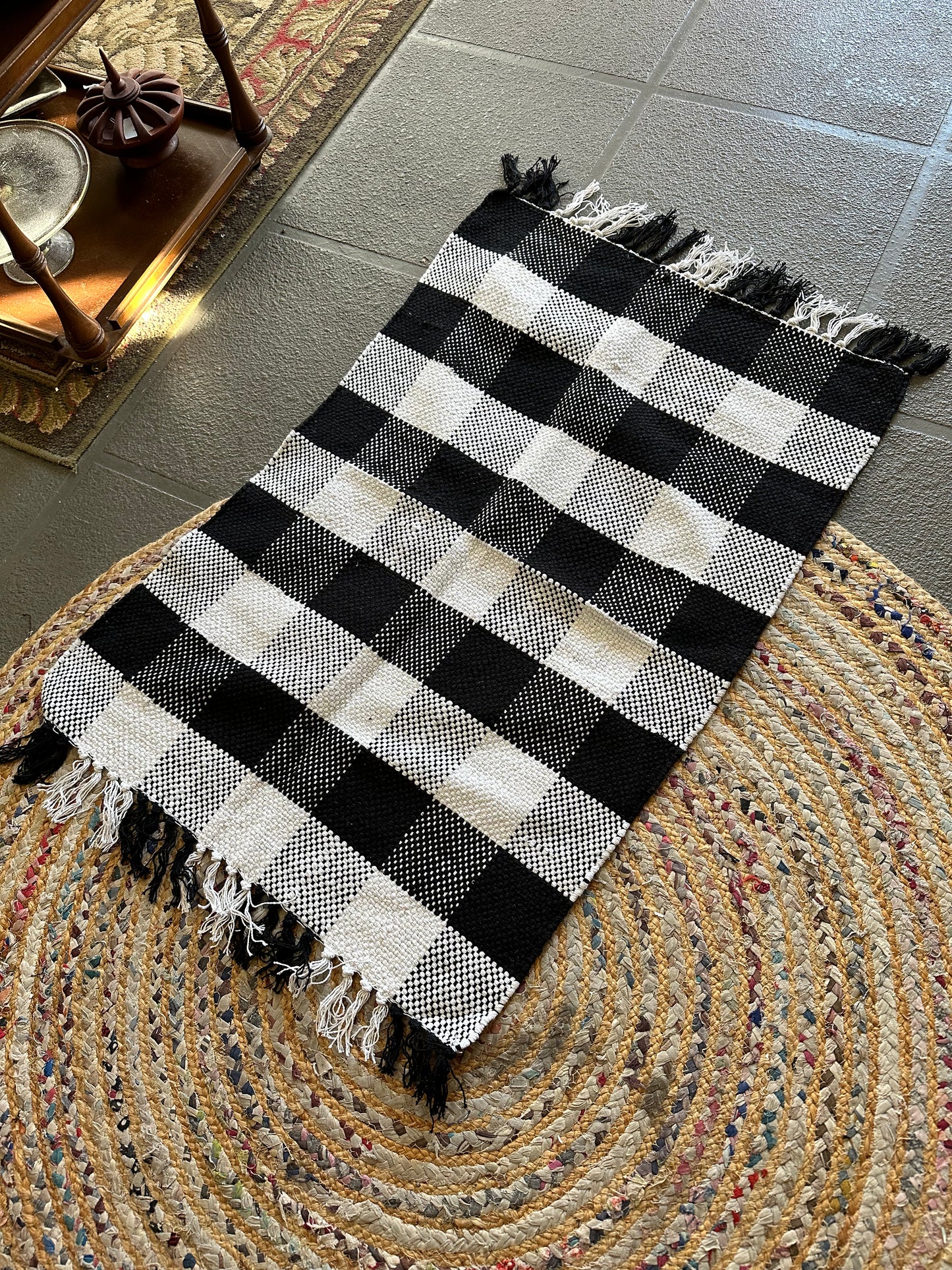 Checkered Rug