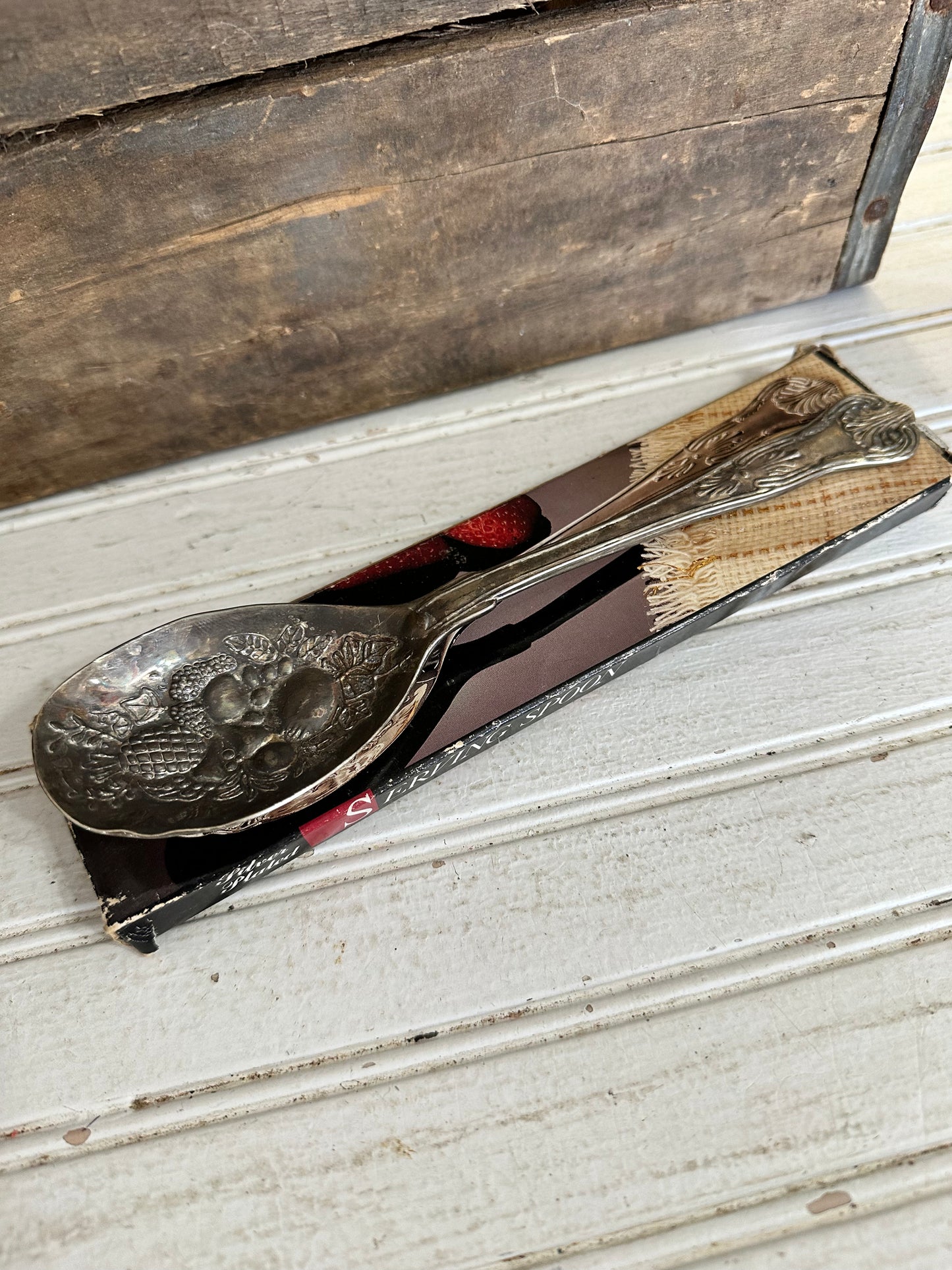 Silver Plated Serving Spoon