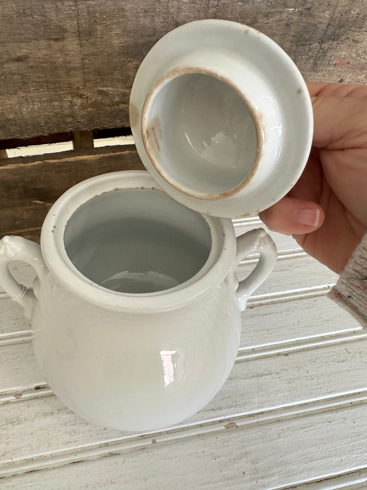Johnson Bros. Ironstone Sugar bowl- local pickup only