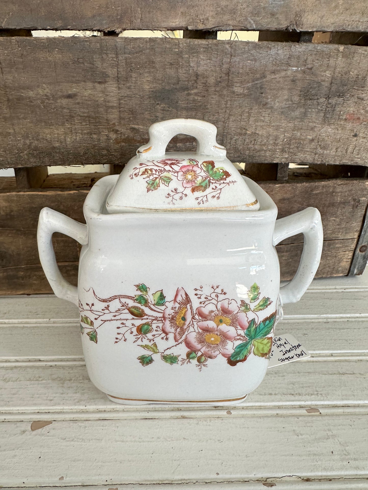 Alfred Meakin Royal Ironstone sugar bowl