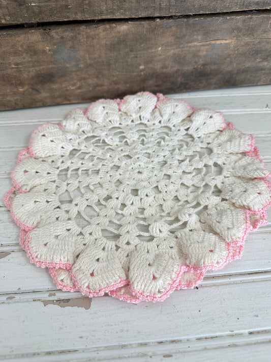 Handmade Crocheted Doily