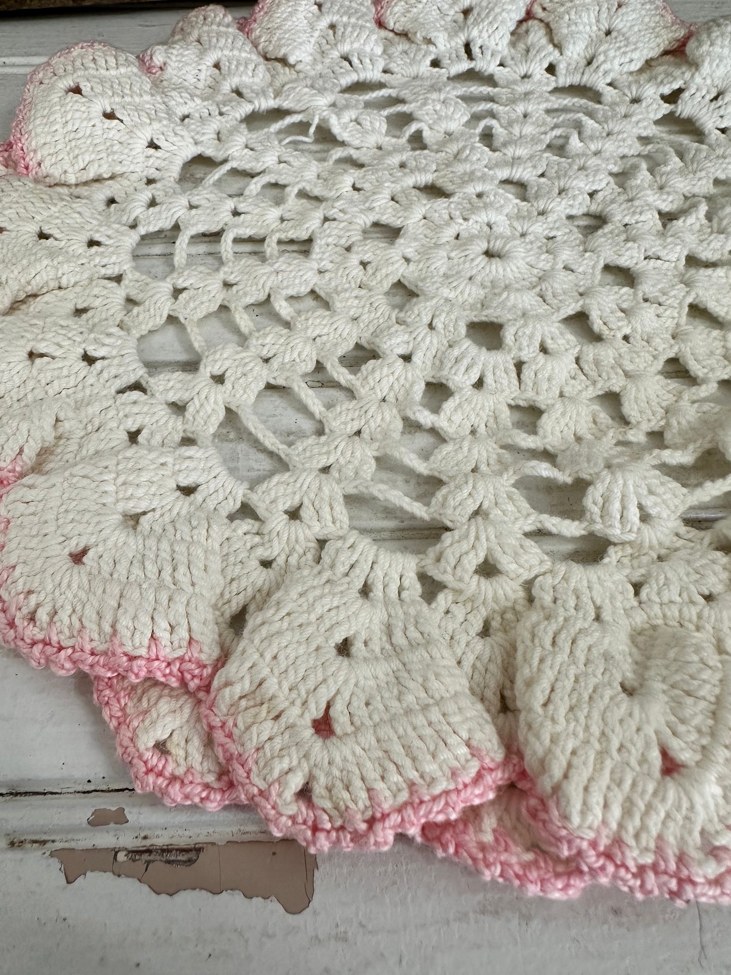 Handmade Crocheted Doily