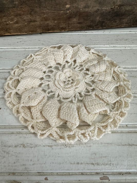 Handmade Crocheted Doily