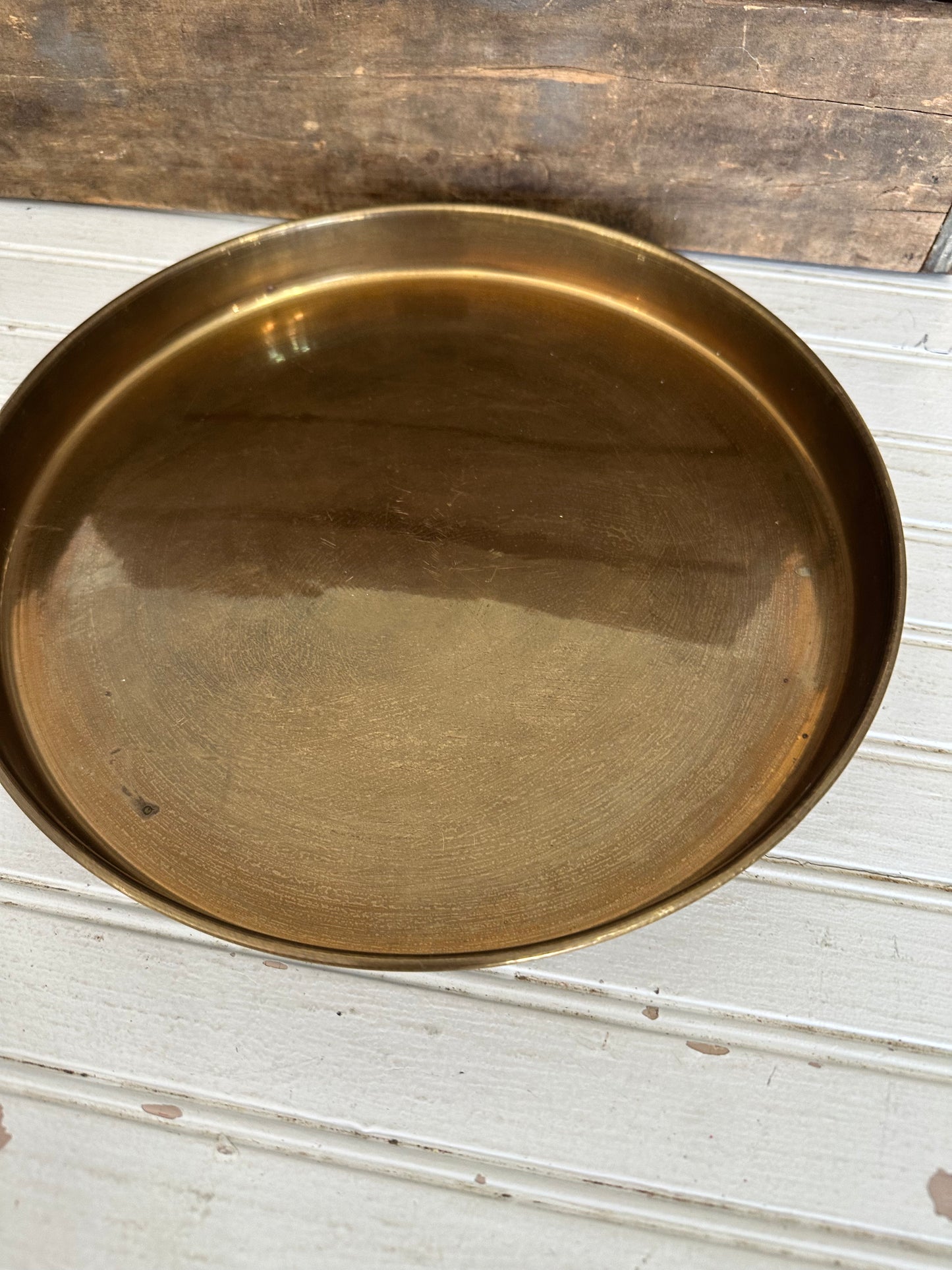 Brass Round Tray