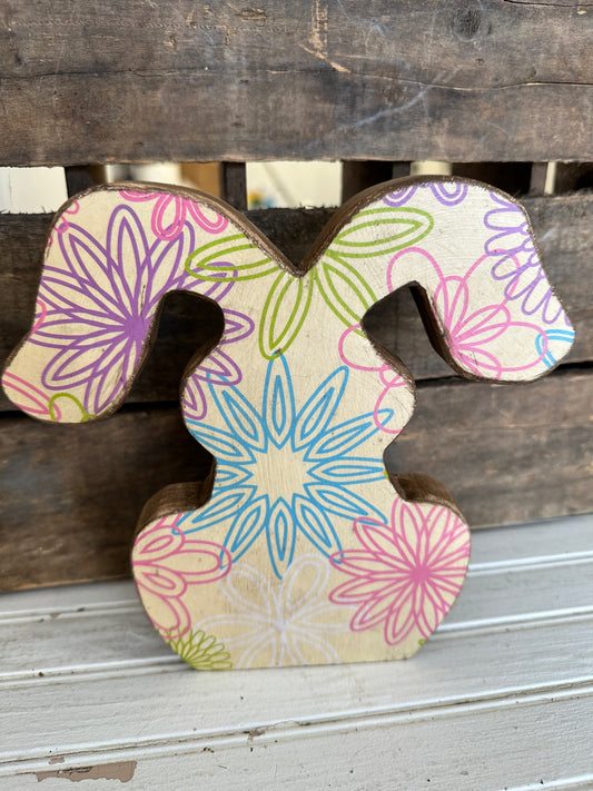 Handmade Wooden Bunny