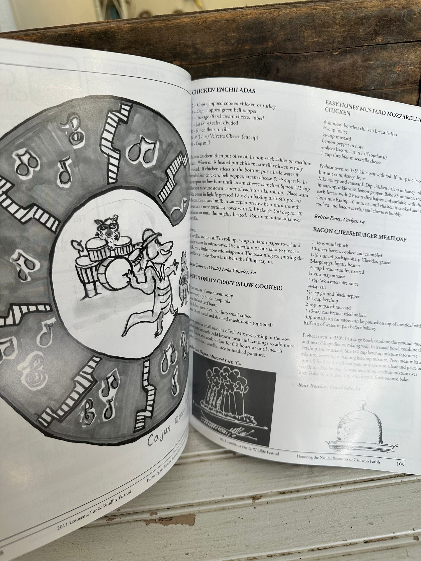 Louisiana Fur & Wildlife Festival official cookbook