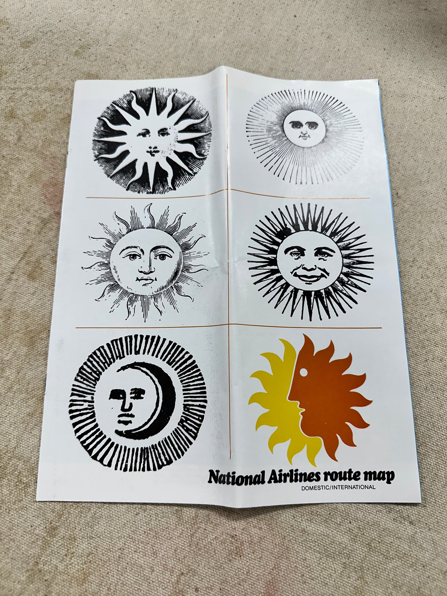 National Airlines route map