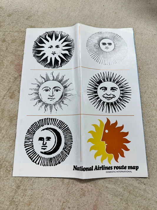 National Airlines route map