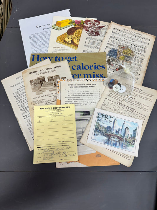 Vintage Ephemera Pack #2
