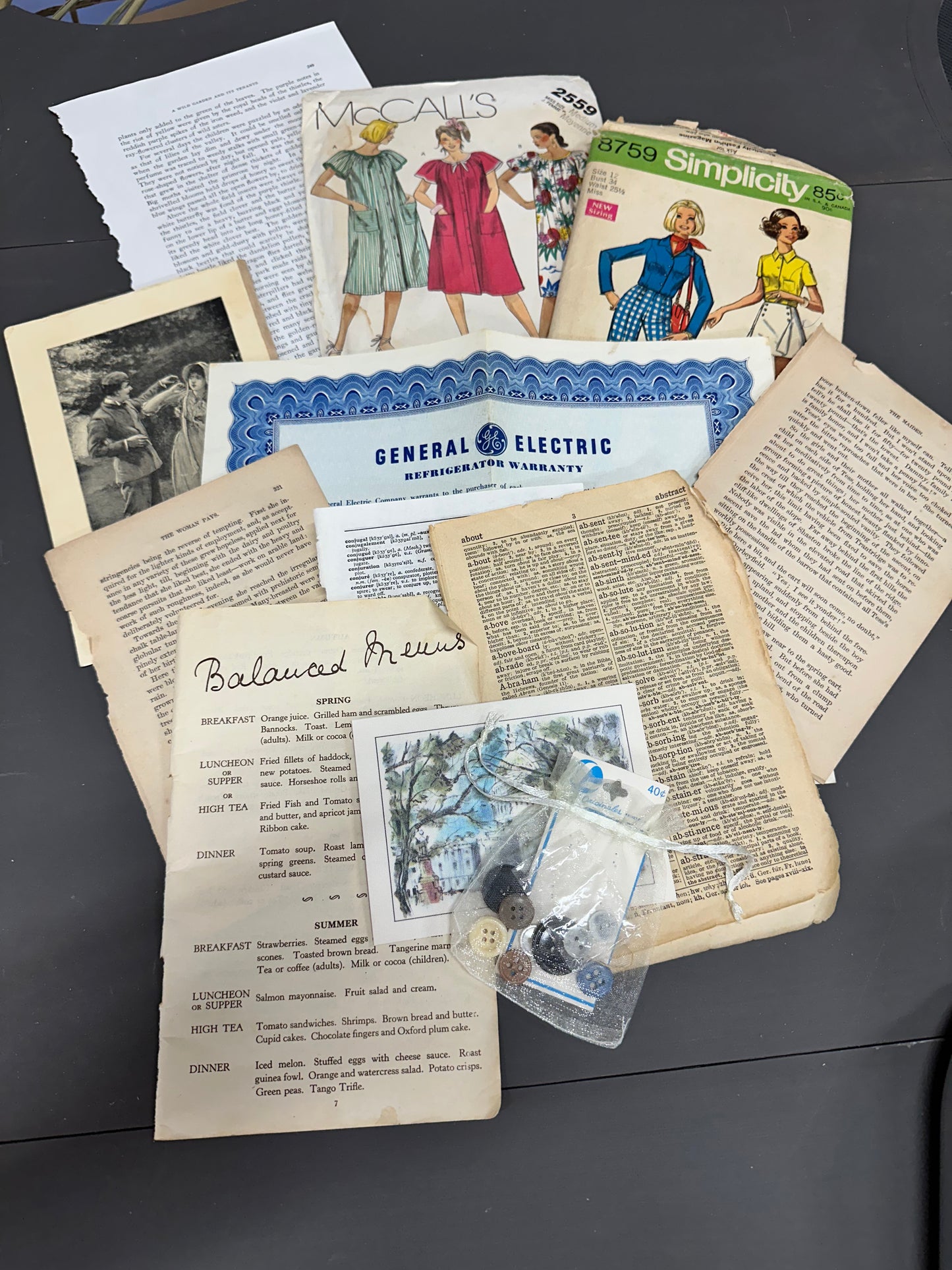 Vintage Ephemera Pack #3