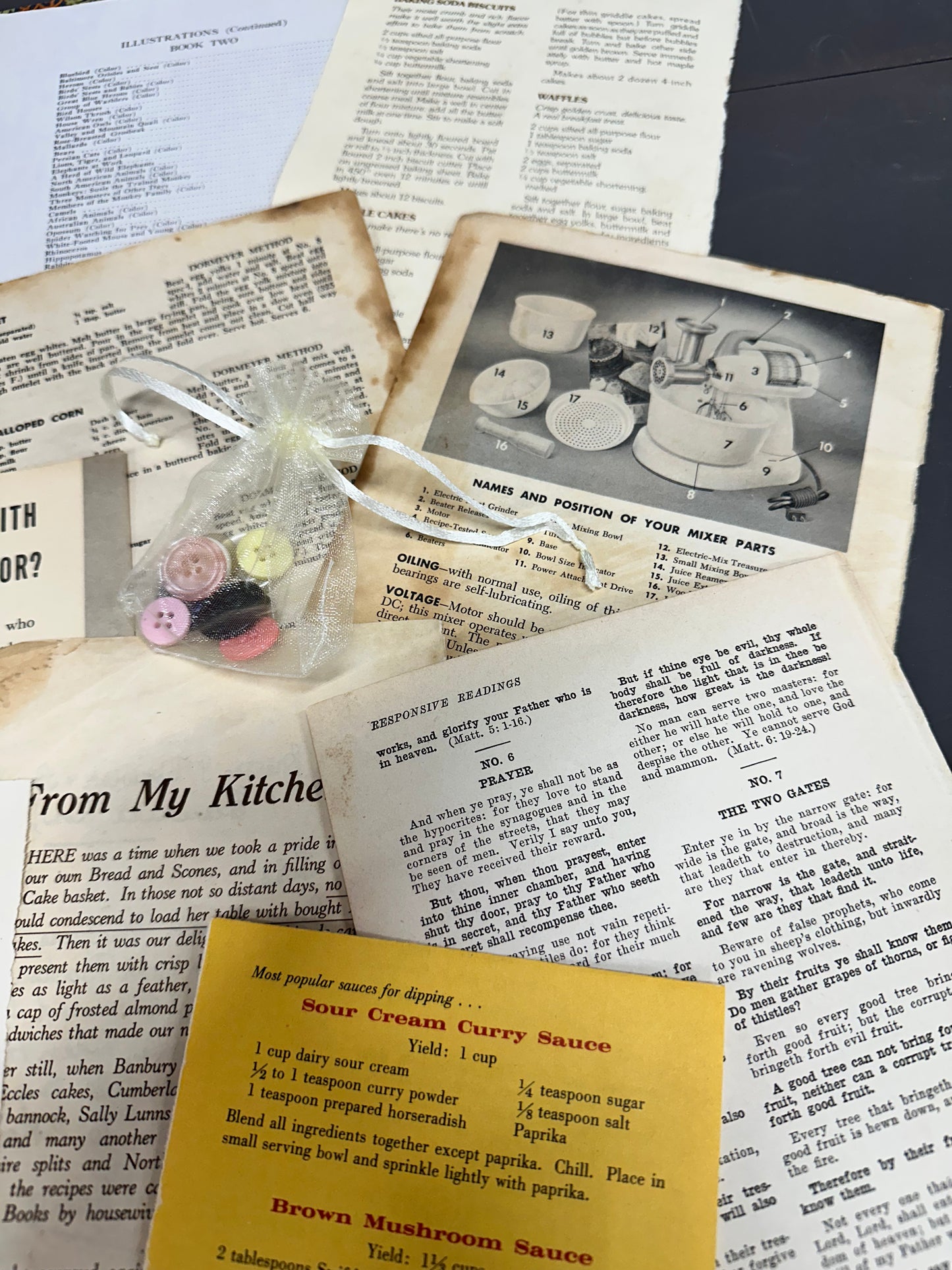 Vintage Ephemera Pack #6