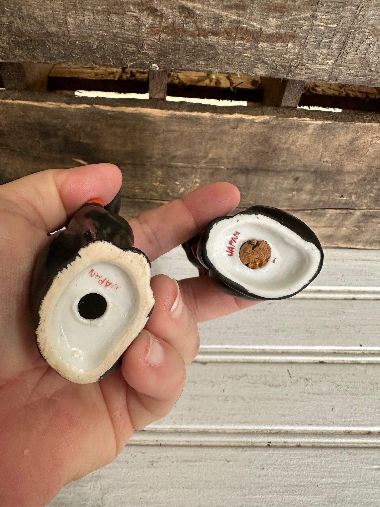 Black Cat Salt & Pepper Shakers