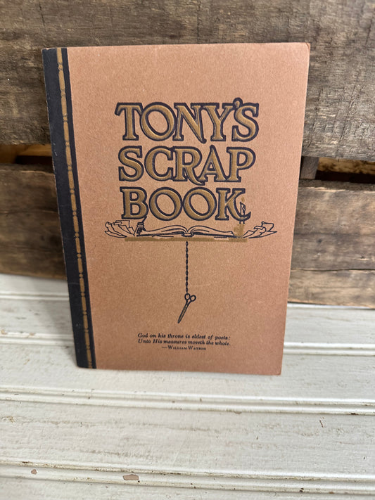Tony’s Scrap book