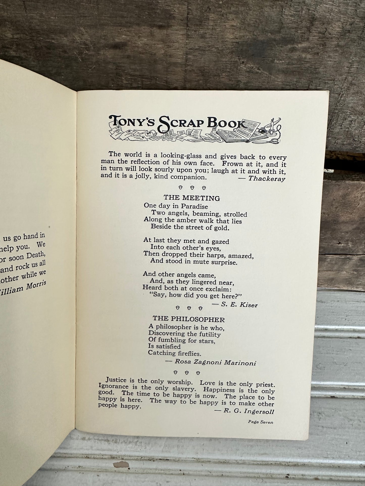 Tony’s Scrap book