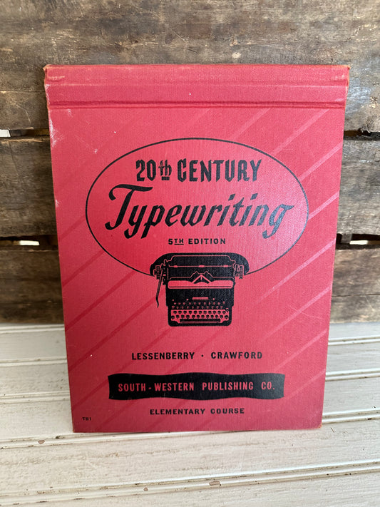 20th Century Typewriting- 5th edition
