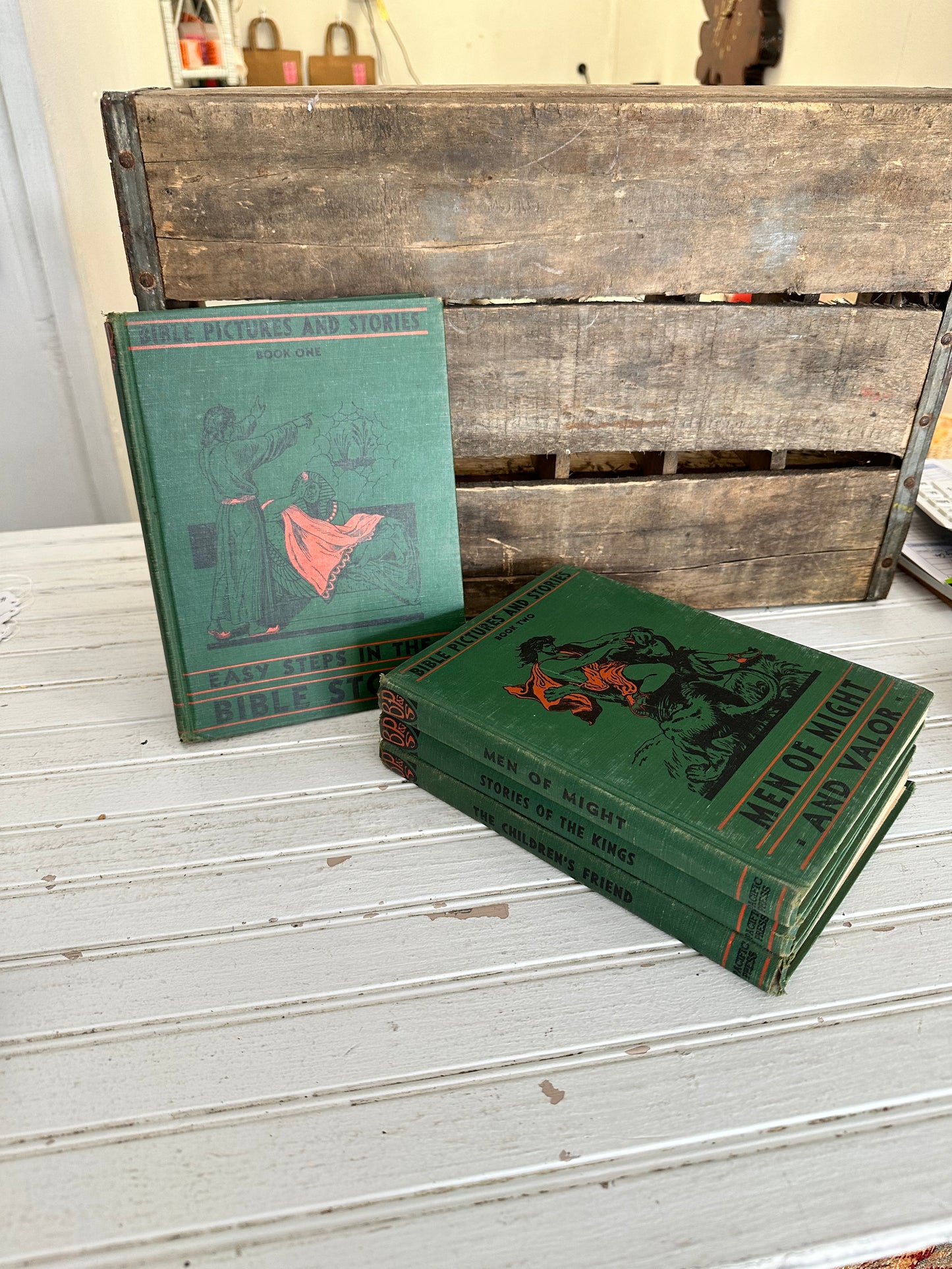Easy Steps in the Bible Story- set of 4 books