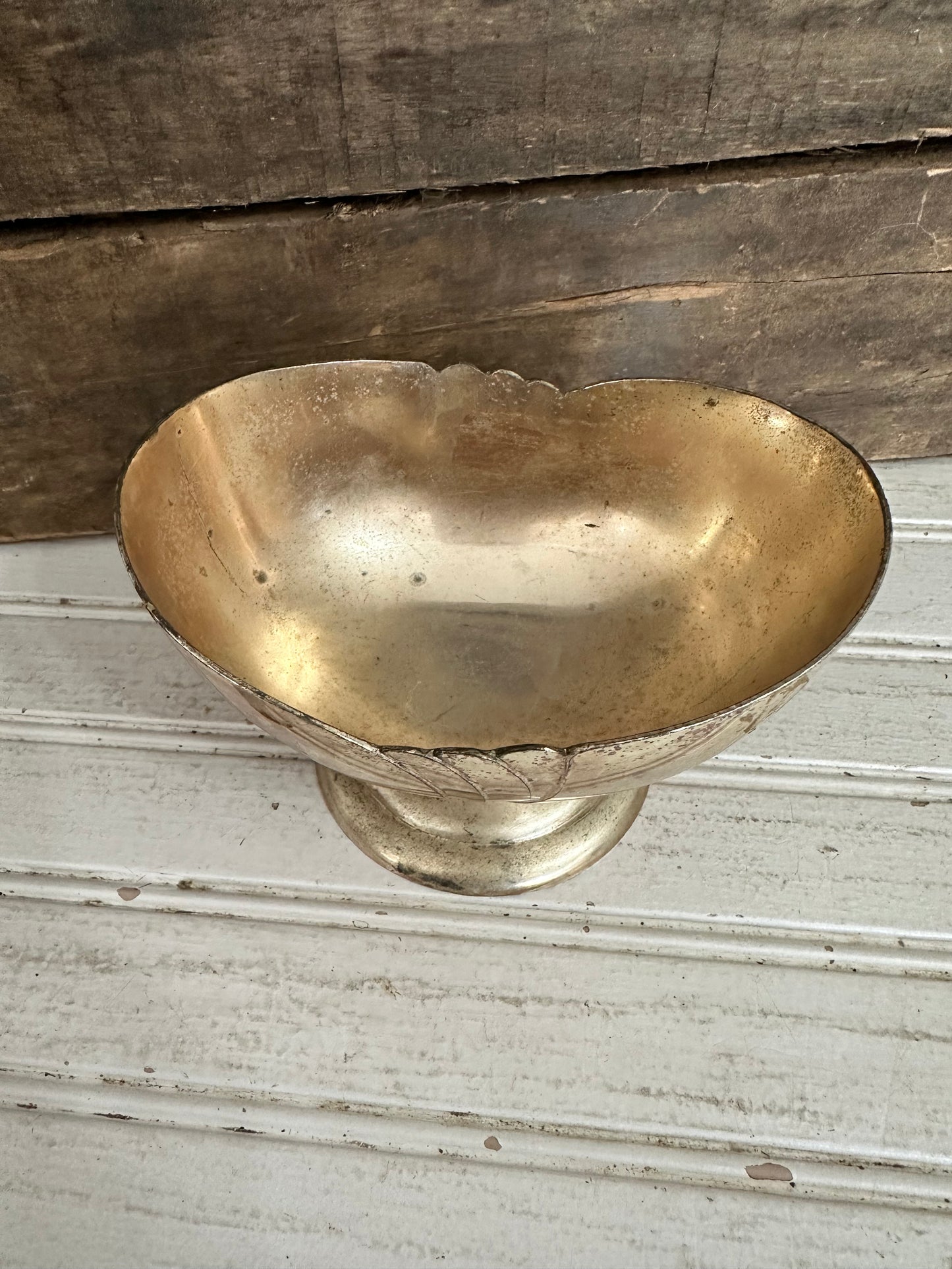 Vintage 70’s Silver plated nut bowl