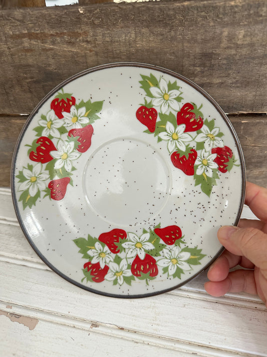 Strawberry plate