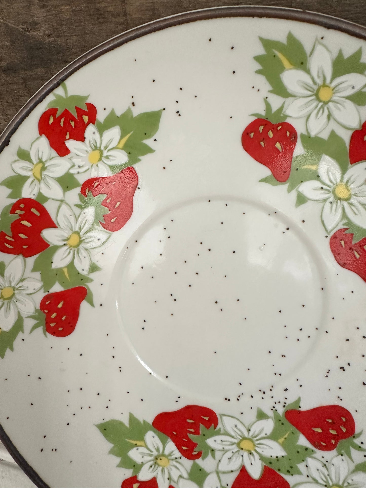 Strawberry plate