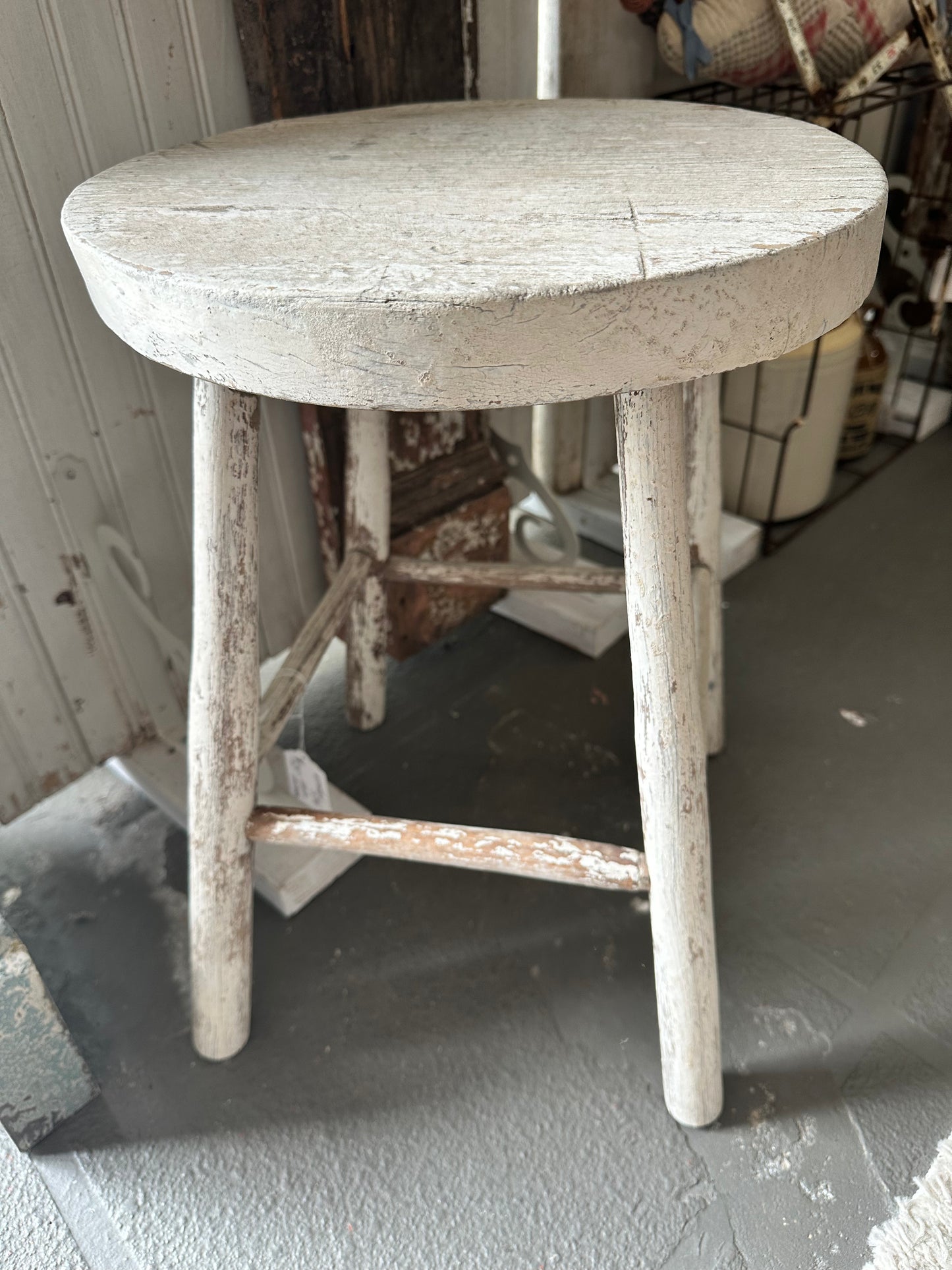 Rustic stool-local pickup only