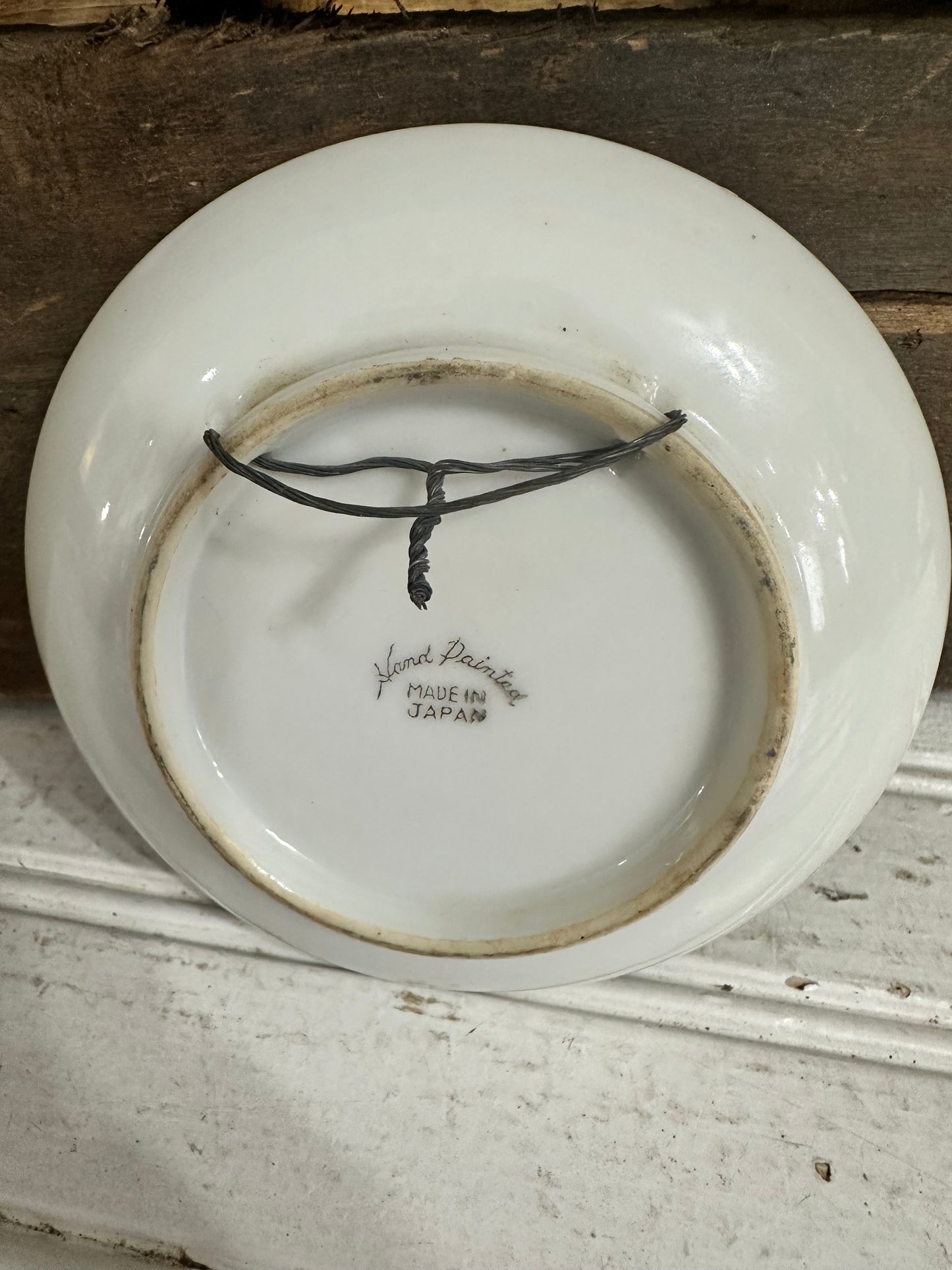 Hand painted plate