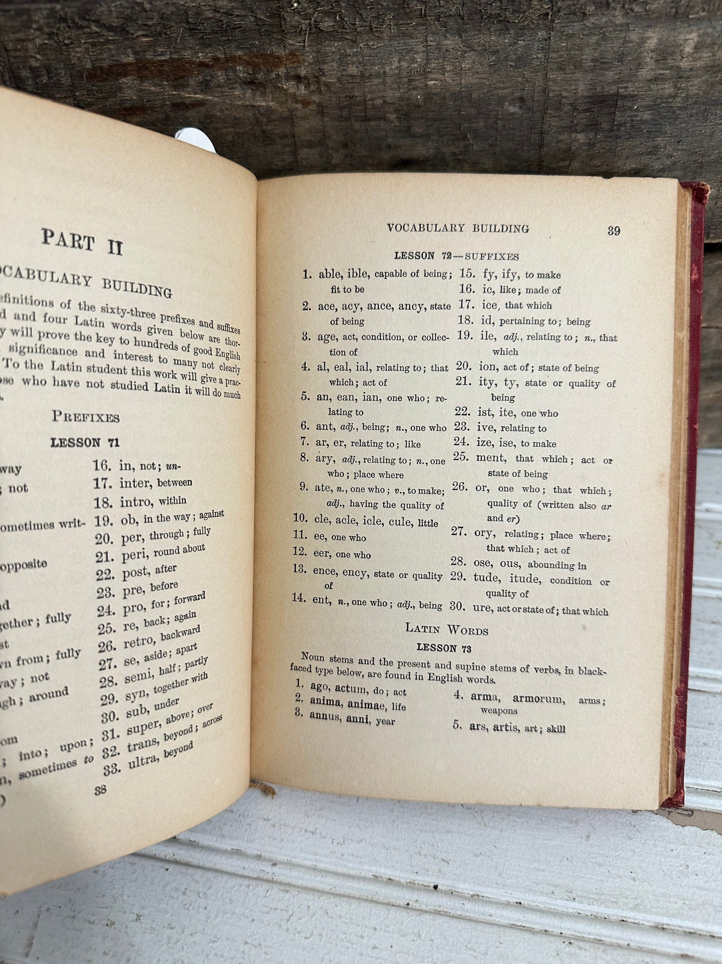 High School Word Book