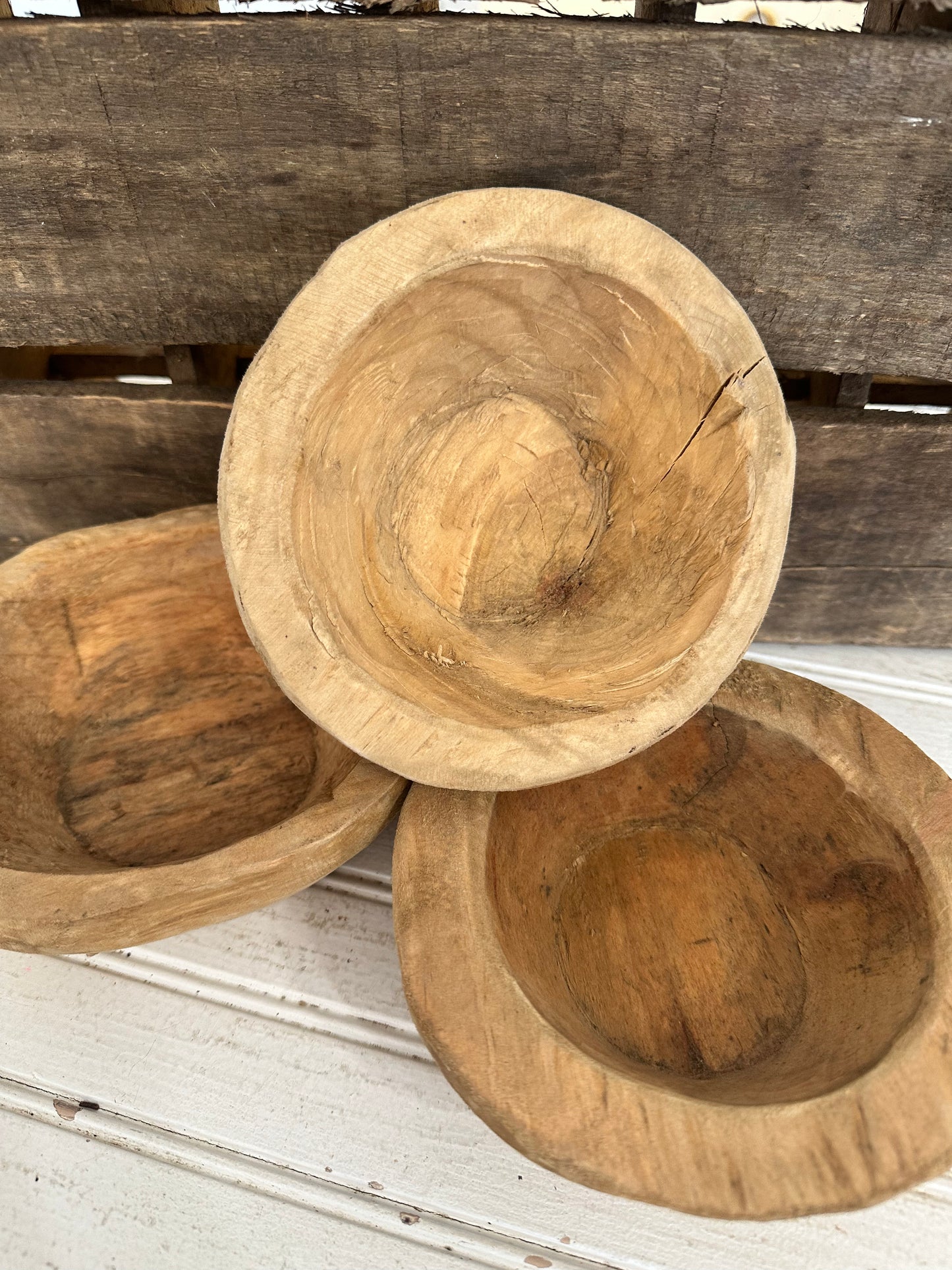 Handmade Mini Round Wood bowl