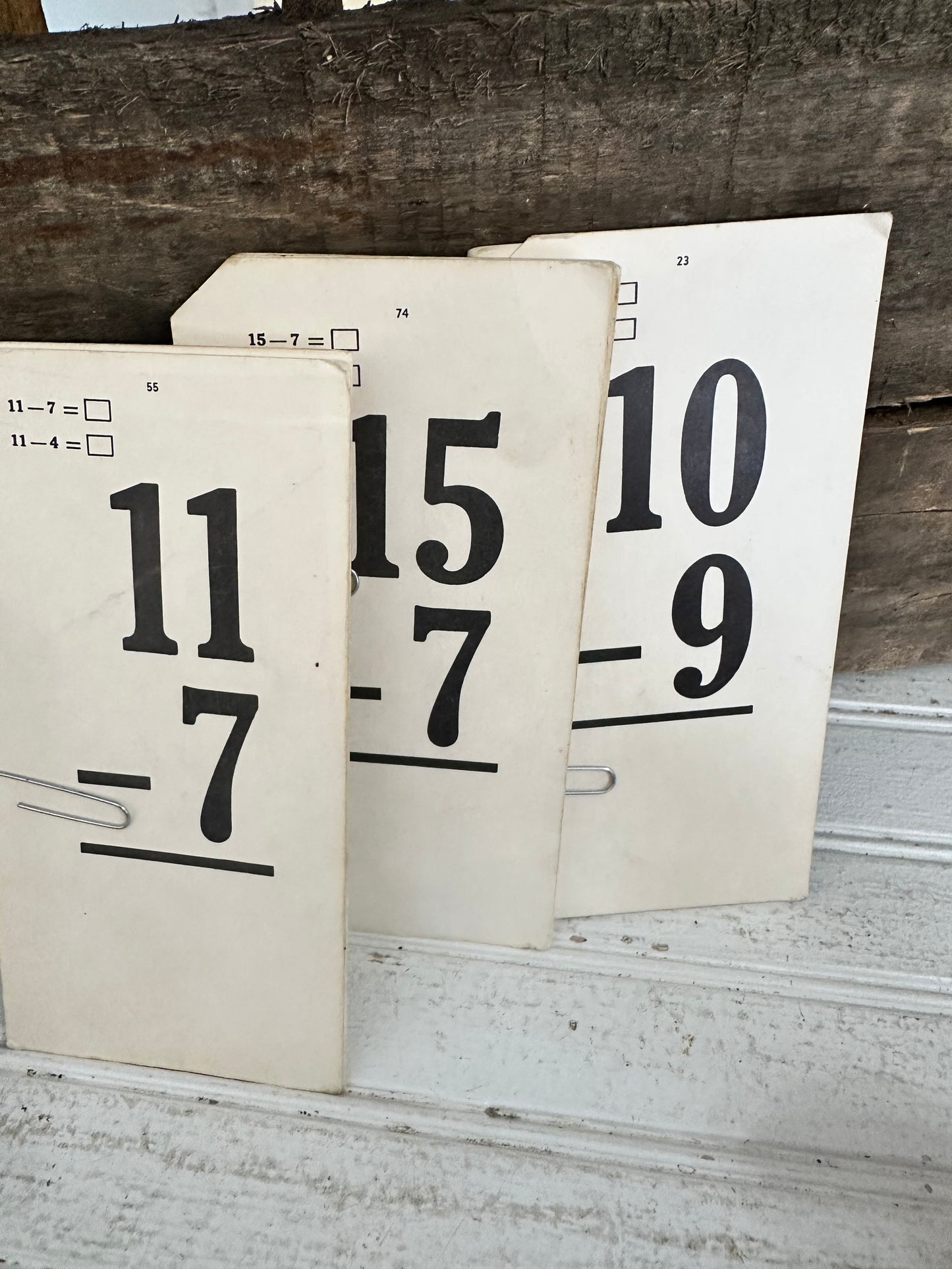 Flash Card set of 3
