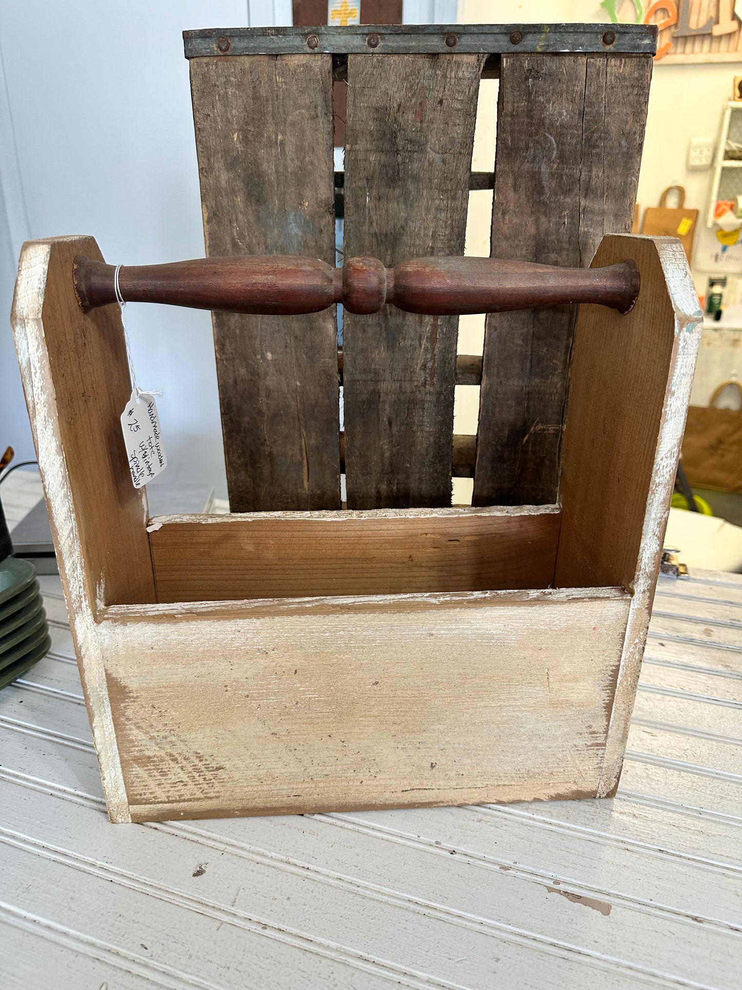 Handmade Wooden Tote
