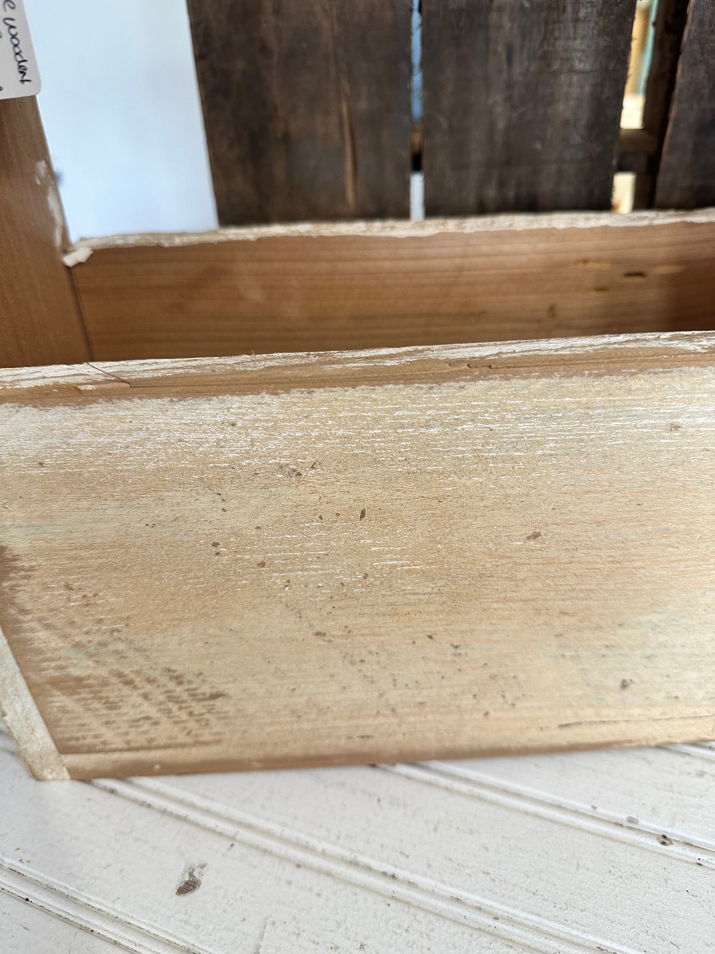 Handmade Wooden Tote