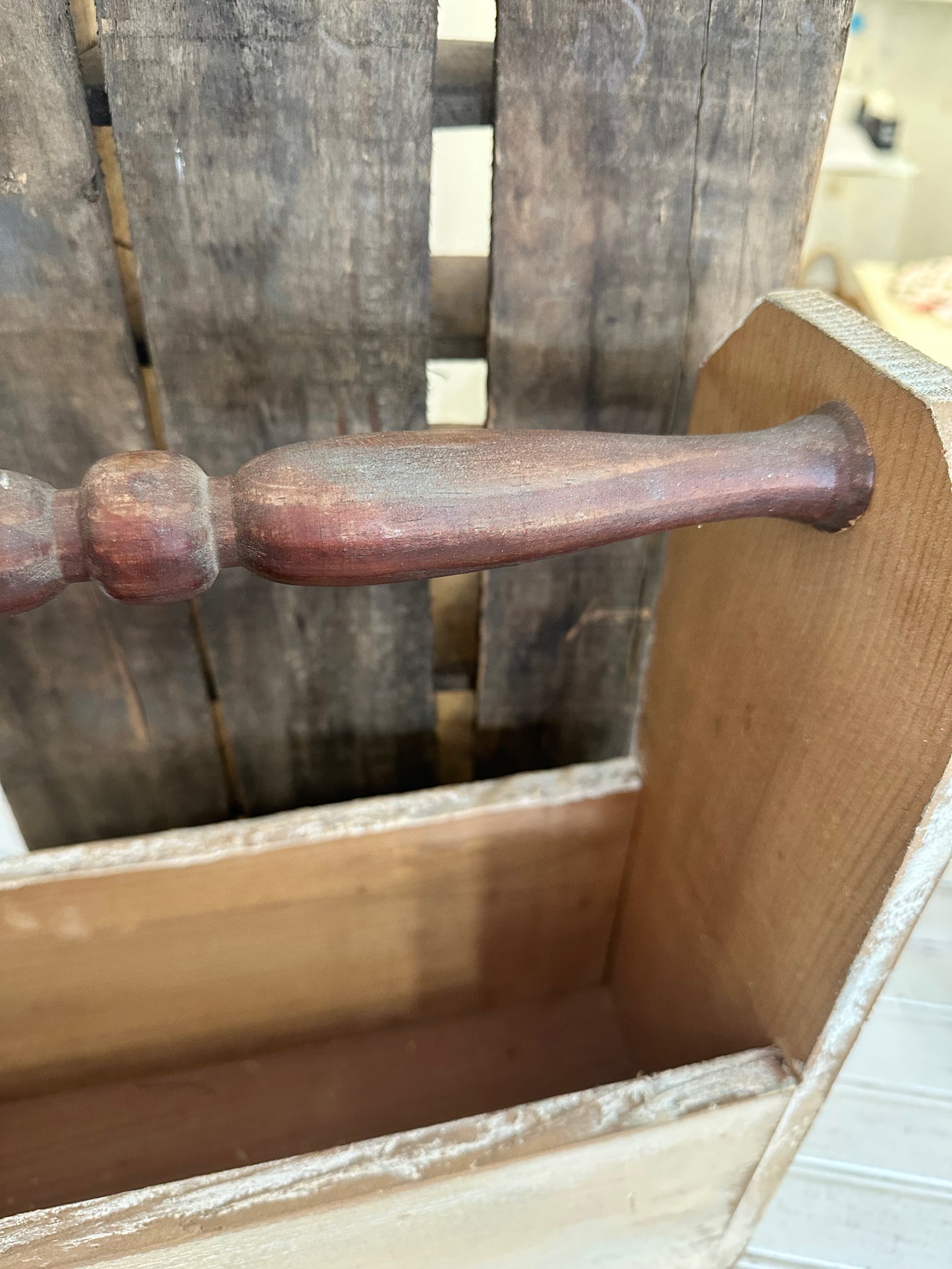 Handmade Wooden Tote