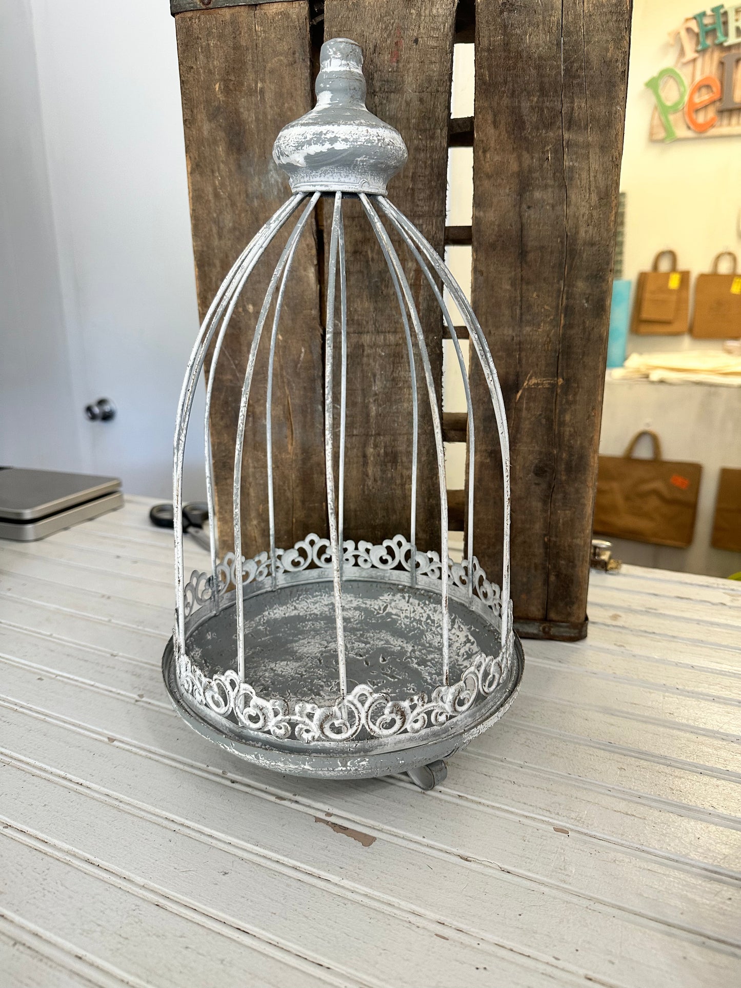 Metal Cloche set