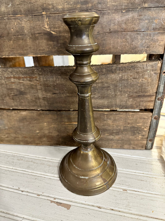 Brass candlestick