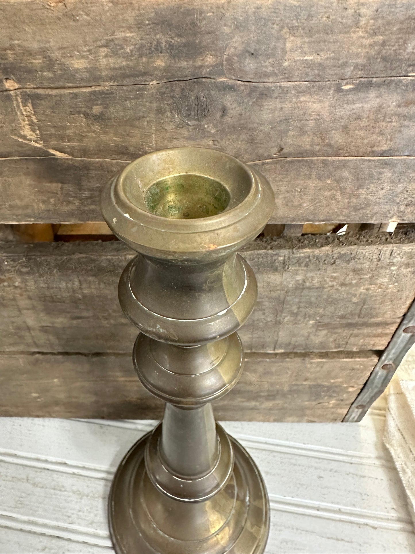 Brass candlestick