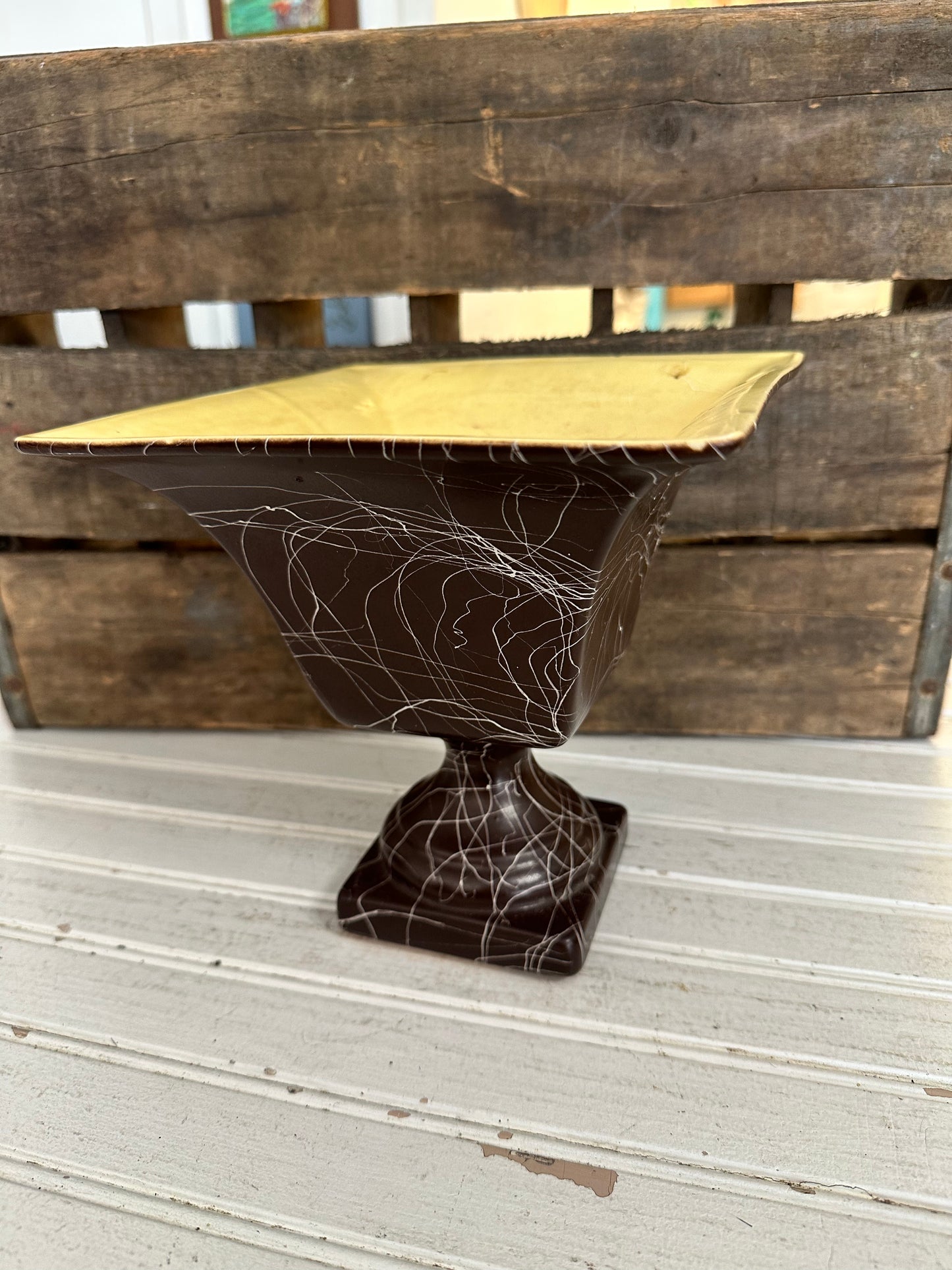 MCM String Art planter/vase