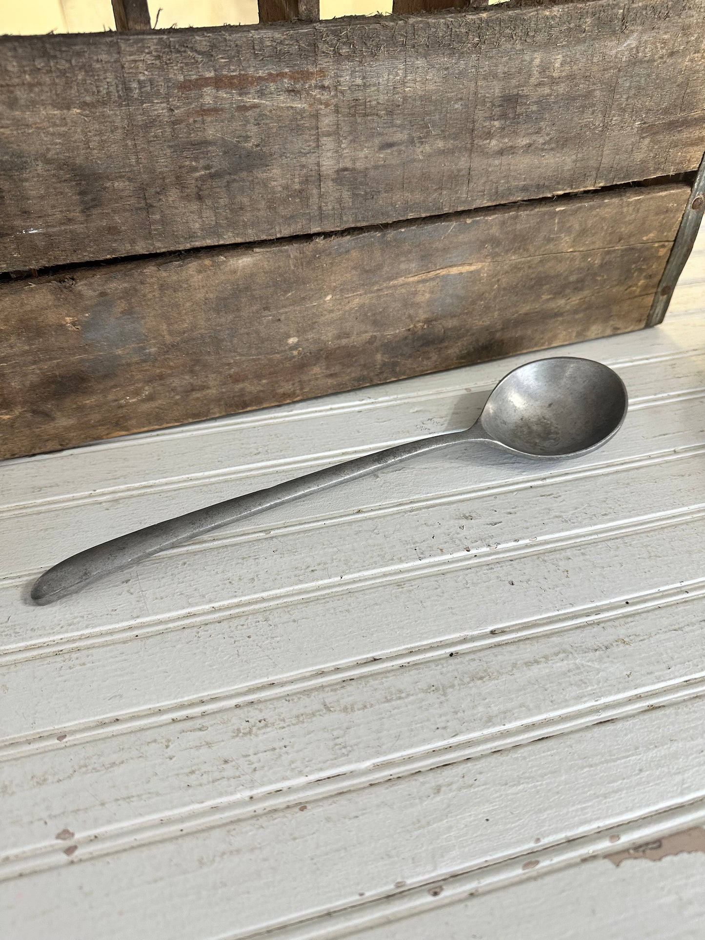 Pewter Large Serving Spoon