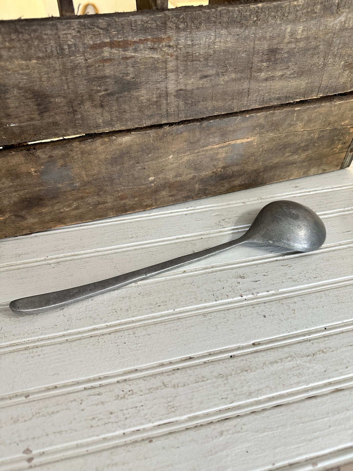 Pewter Large Serving Spoon