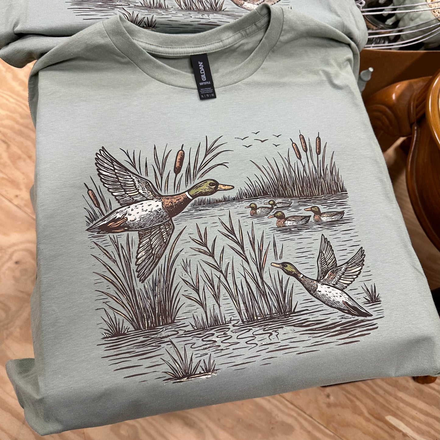 Vintage Mallard print t-shirt