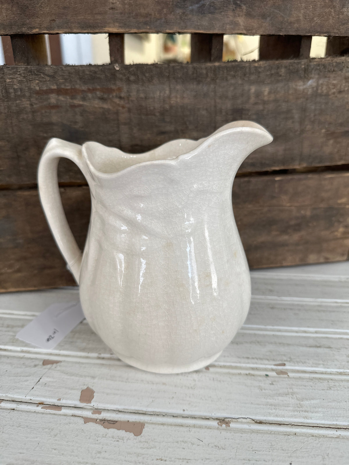 WM Adams & Sons Ironstone pitcher