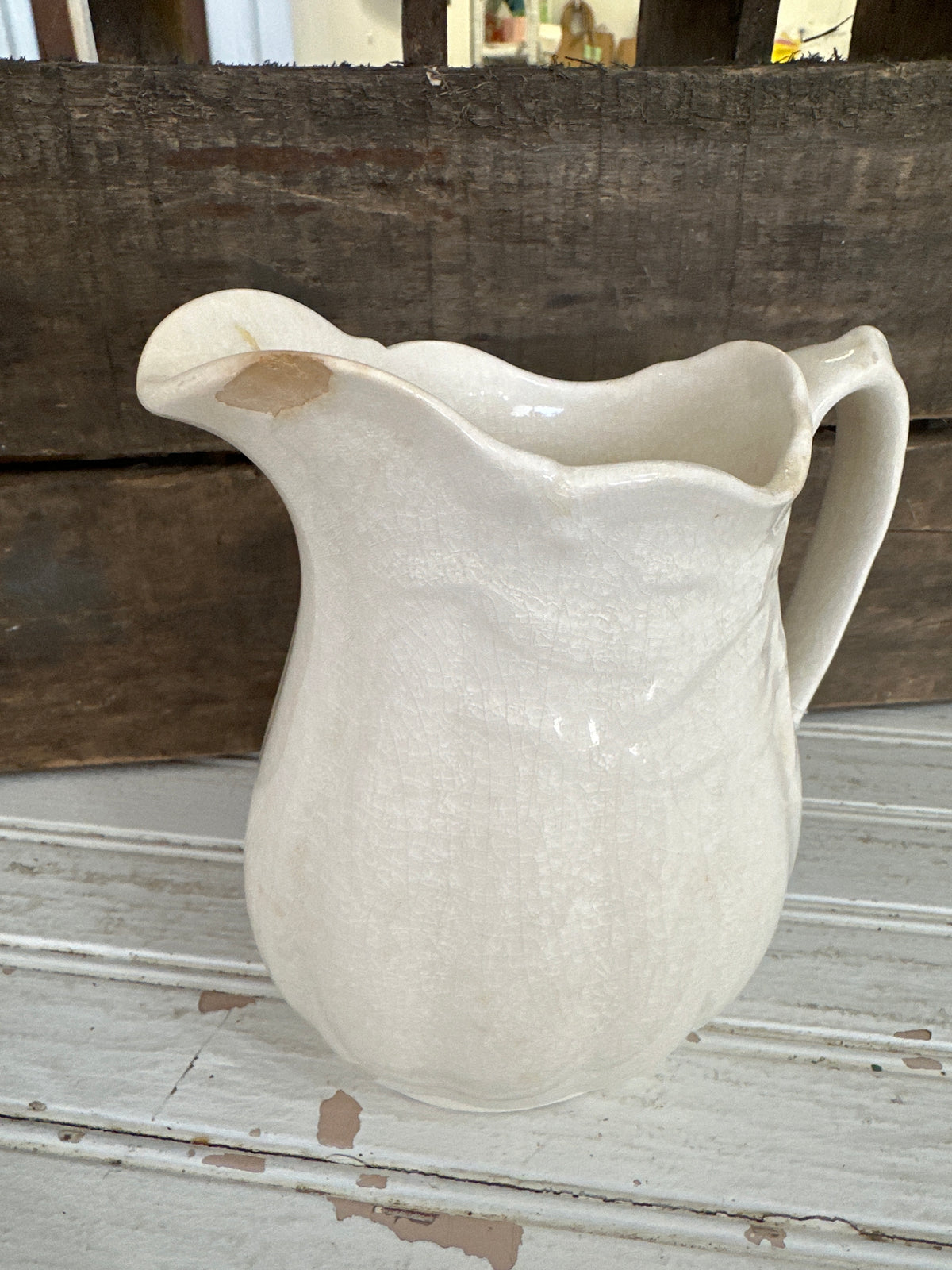 WM Adams & Sons Ironstone pitcher